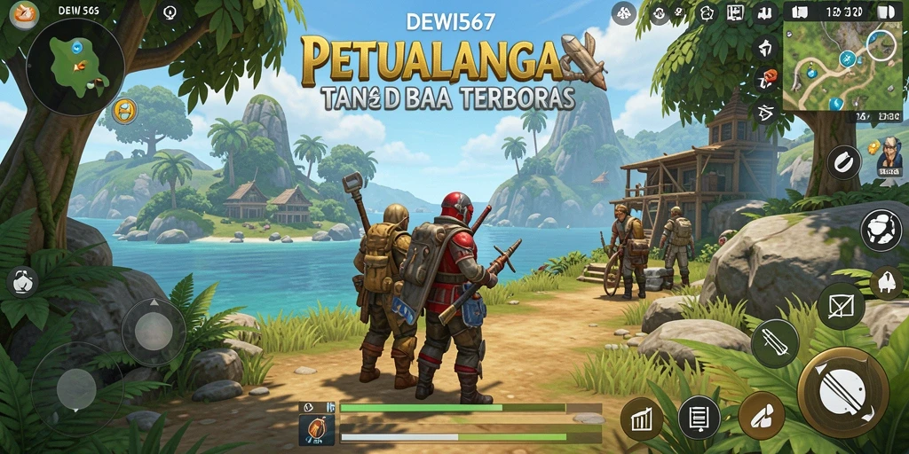 Screenshot gameplay DEWI567 menampilkan dunia terbuka yang luas dan menarik.