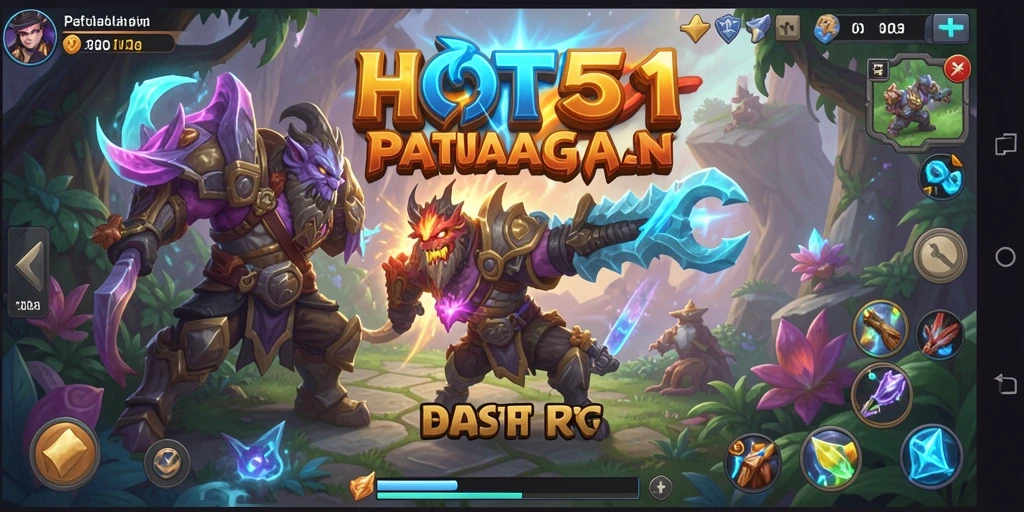 Tampilan menakjubkan dari pertempuran RPG di HOT51.