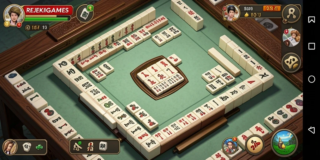 Tampilan gameplay REJEKIGAMES yang menantang dan interaktif.