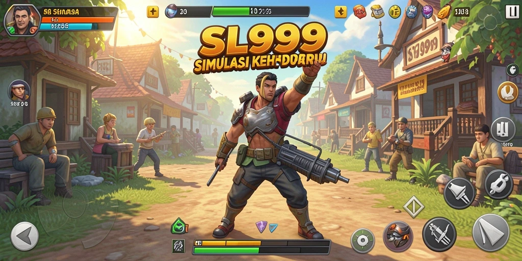 Tampilan gameplay SL999 yang imersif dan interaktif.