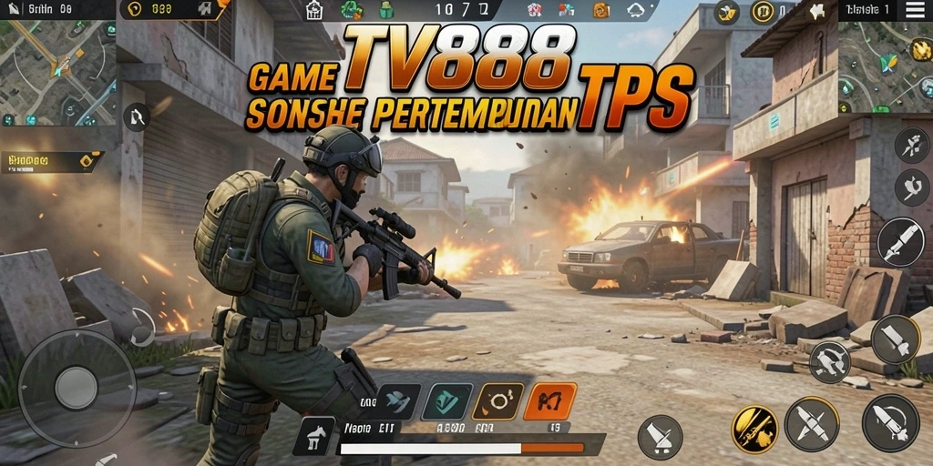 Tampilan aksi seru di gameplay TV888 dengan grafis yang memukau.